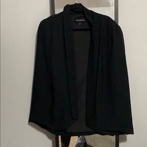 Who What Wear - Black Cape Blazer Size 2x